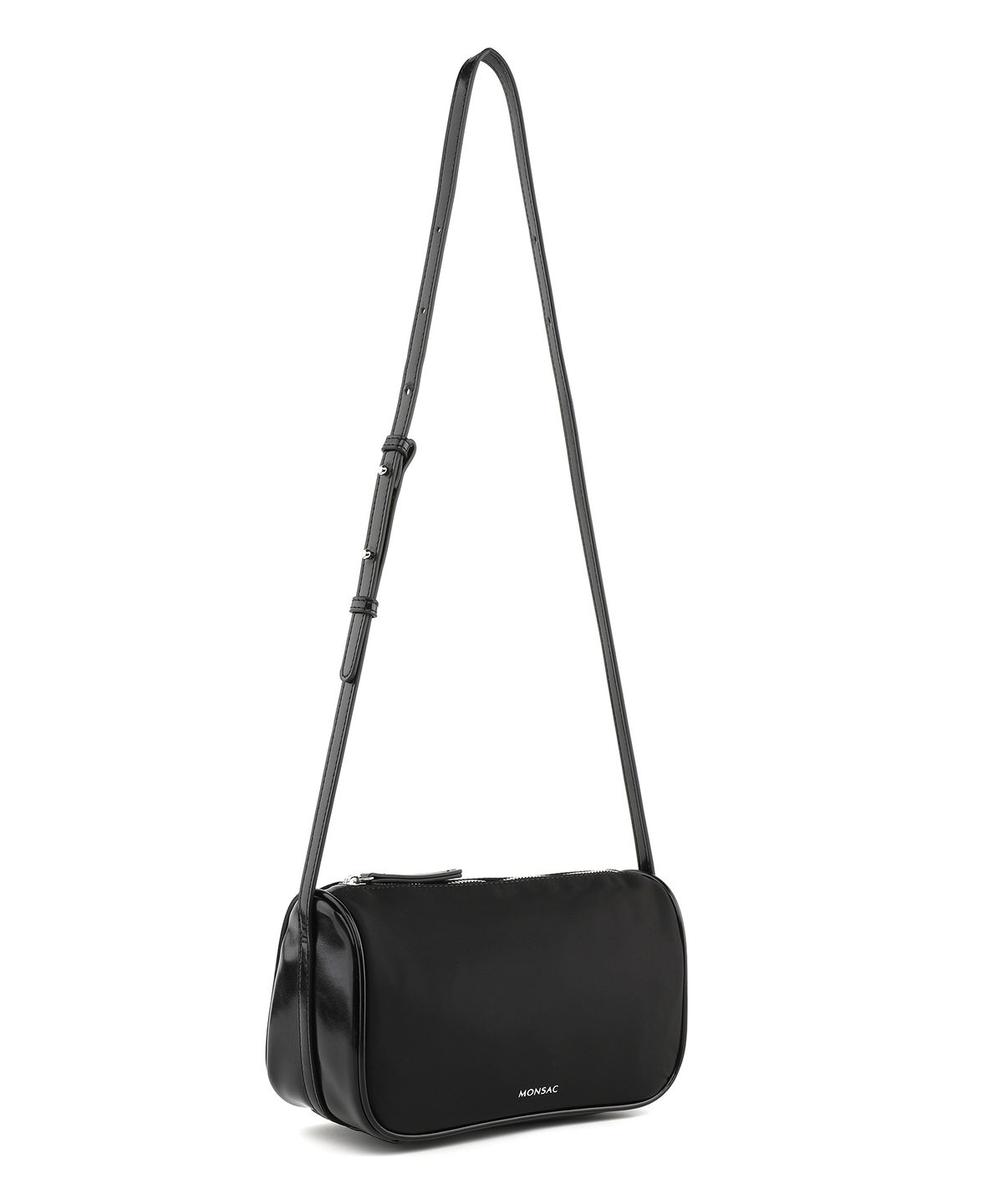 몽삭(MONSAC) 몽삭 클로이 Nylon 숄더백 미디움 블랙 AP15-2515-BN