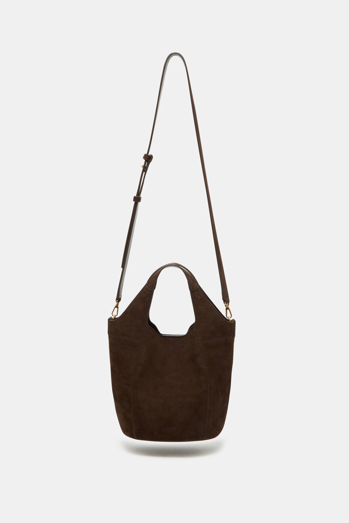 쿠론(COURONNE) Teaberry Tote 17 Suede_RXBTX25645BRD