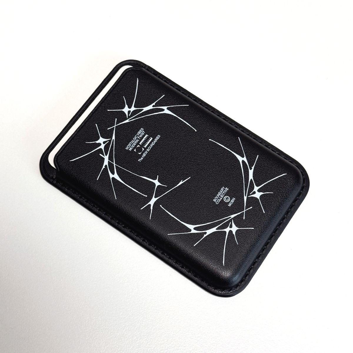 메모리즈바운더리(MEMORIESBOUNDARY) The New Boundaries Card Wallet (MagSafe_WH / BK)(2types)