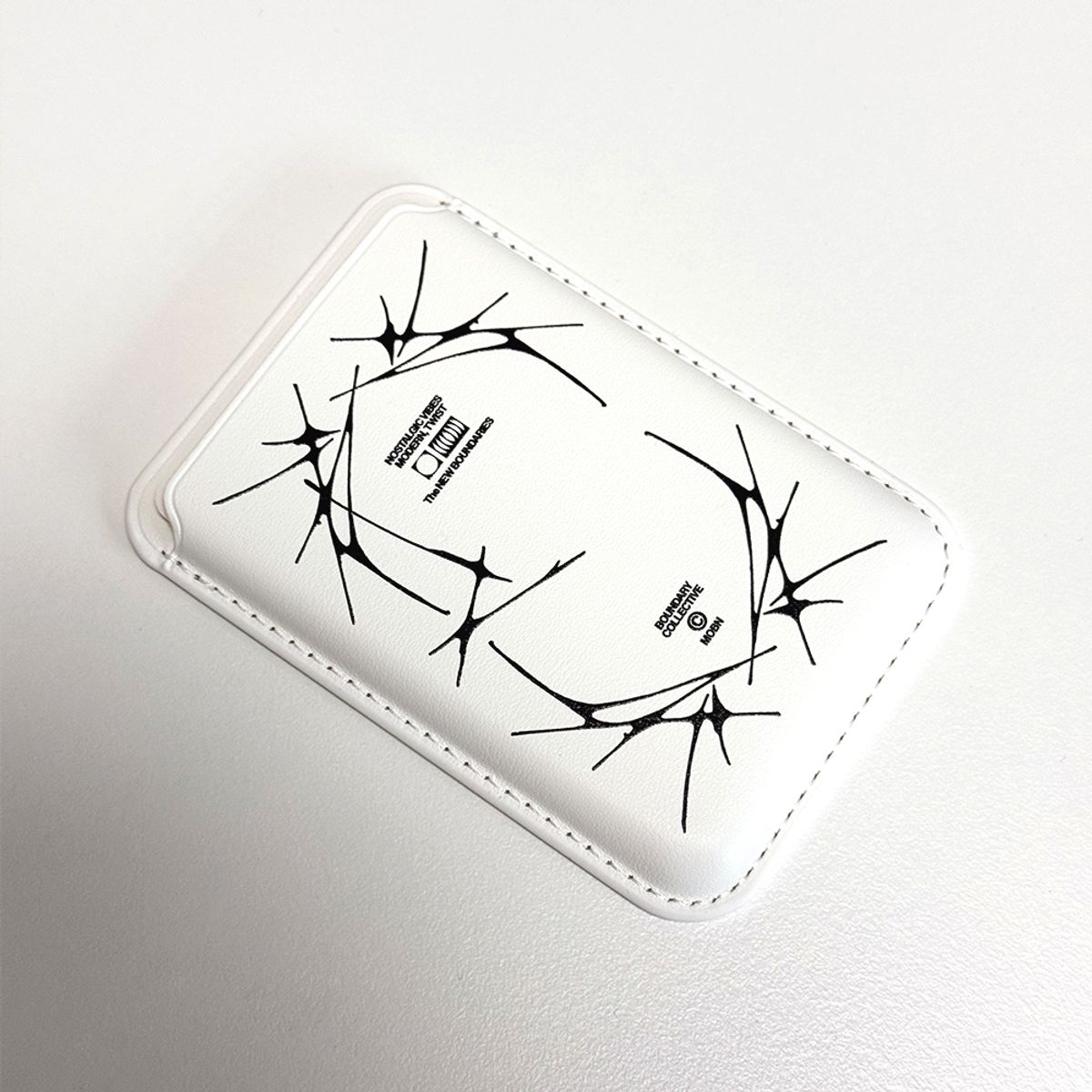 메모리즈바운더리(MEMORIESBOUNDARY) The New Boundaries Card Wallet (MagSafe_WH / BK)(2types)