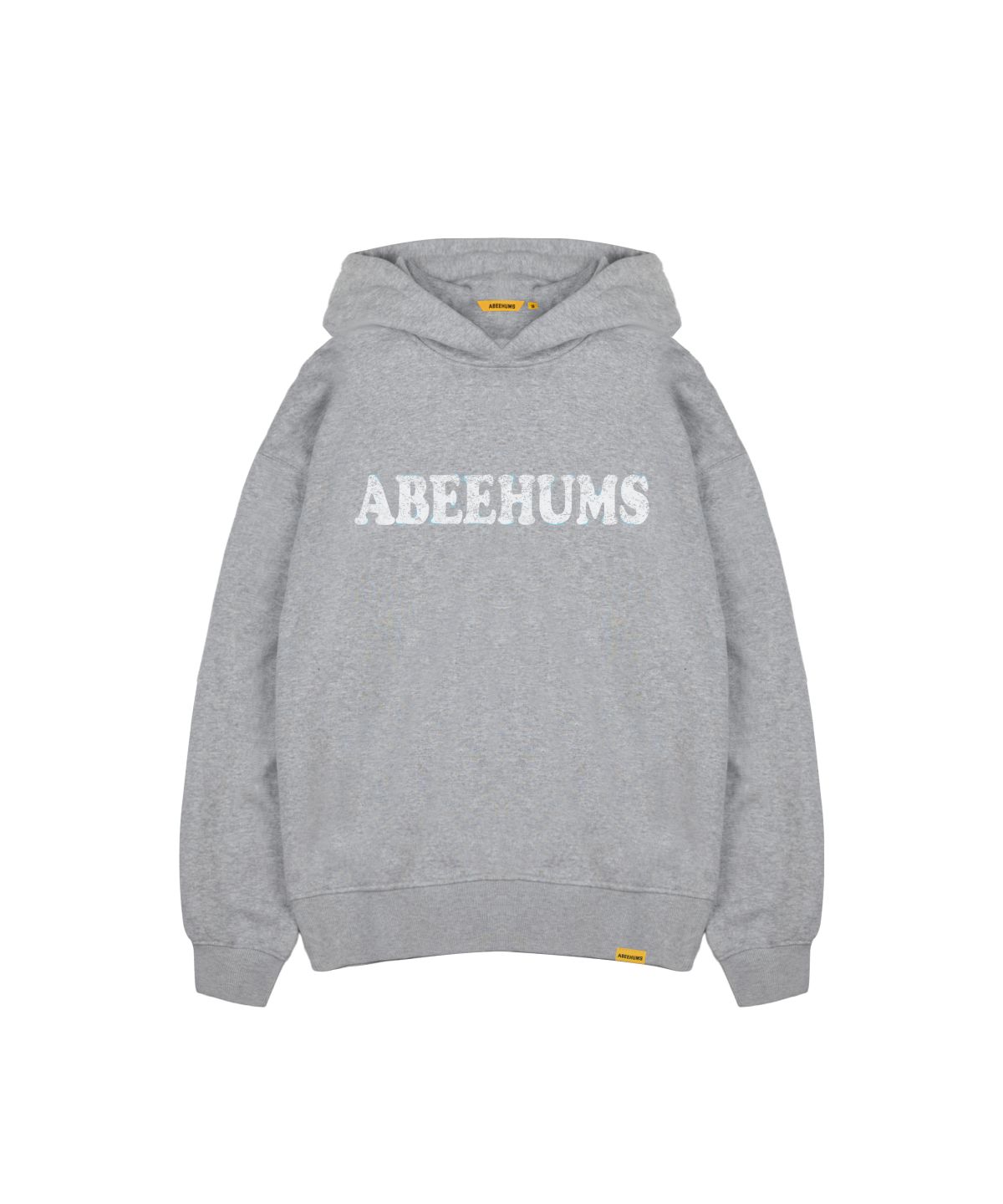 어비험즈(ABEEHUMS) 빈티지 로고 후드 스웨트셔츠 ABH357-108 멜란지그레이