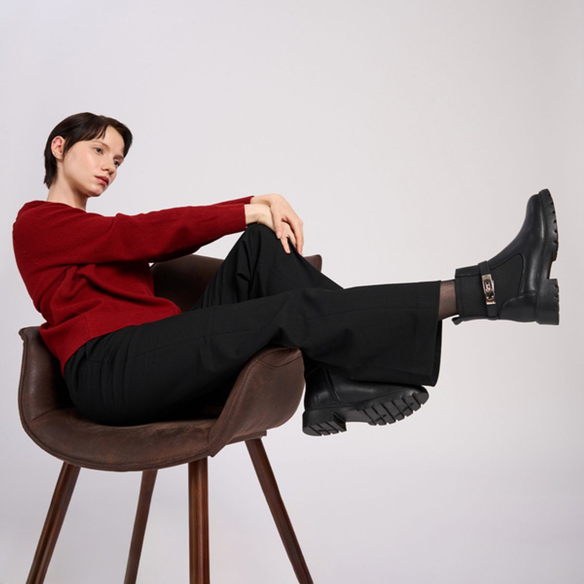 금강(KUMKANG) FAIR LADY 여성 캐주얼 첼시부츠 RICBOC5890WFAIK 2종 택1