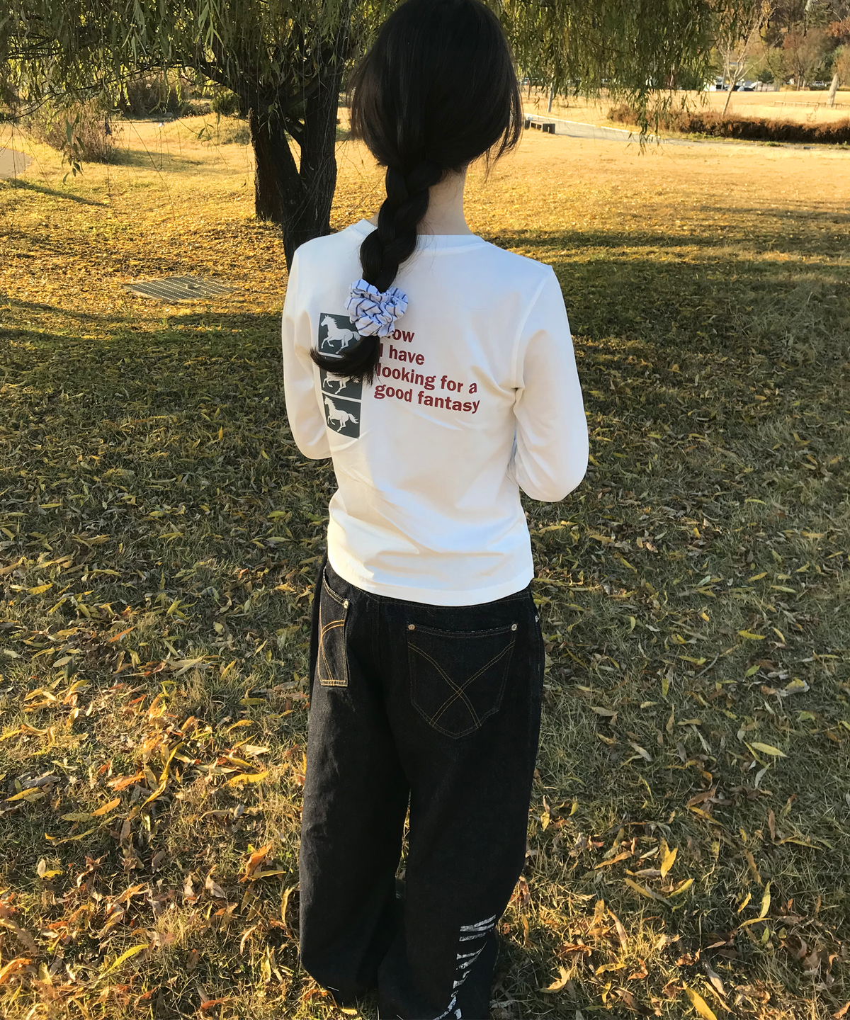 쏘비(SEW-B) 세미크롭 bump post 긴팔티