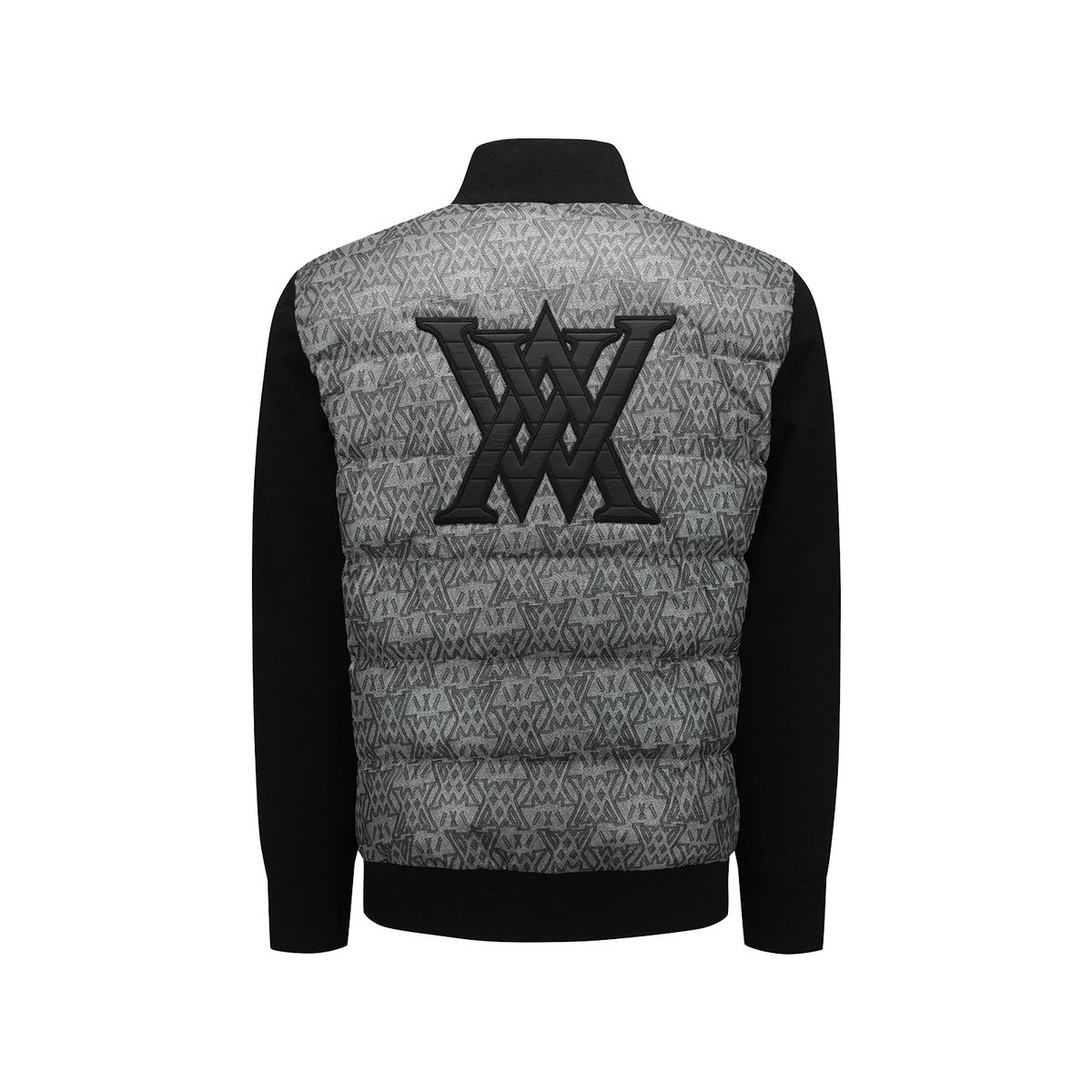어뉴골프(ANEW GOLF) MEN WI BIG LOGO HYBRID DOWN JACKET_GR