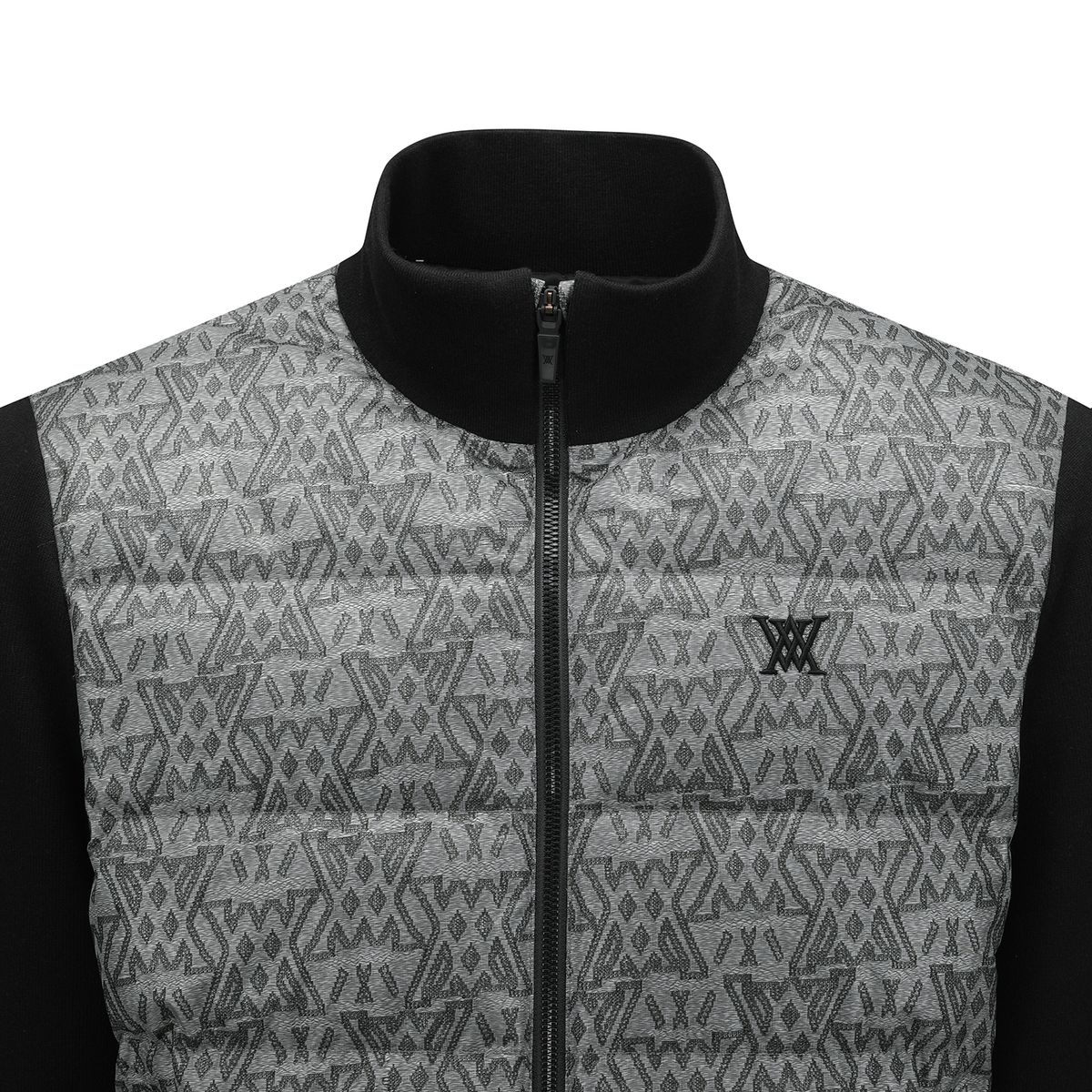 어뉴골프(ANEW GOLF) MEN WI BIG LOGO HYBRID DOWN JACKET_GR