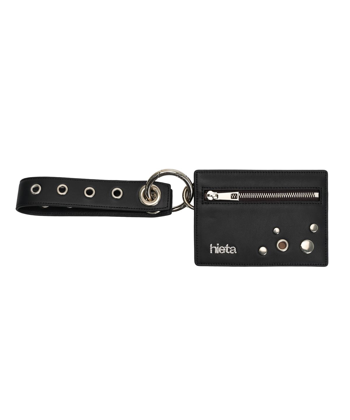 히에타(HIETA) Zoey Wallet Keyring / Black