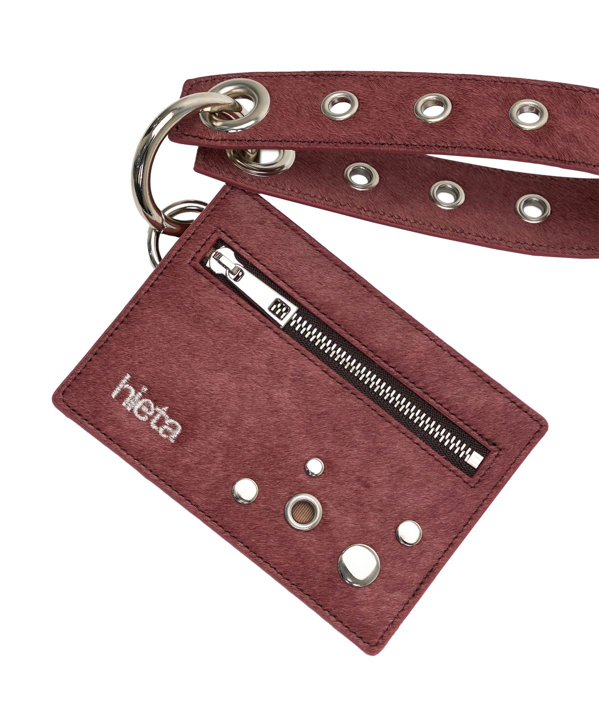히에타(HIETA) Zoey Wallet Keyring / Pink