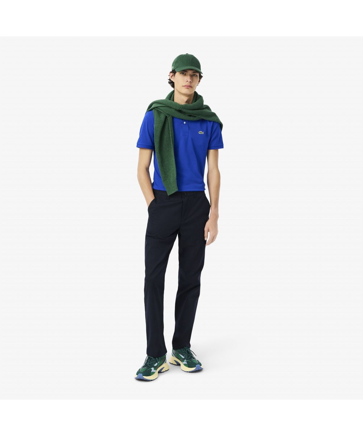 라코스테(LACOSTE) 남성 레귤러 핏 치노 팬츠 HH3561-55N HDE