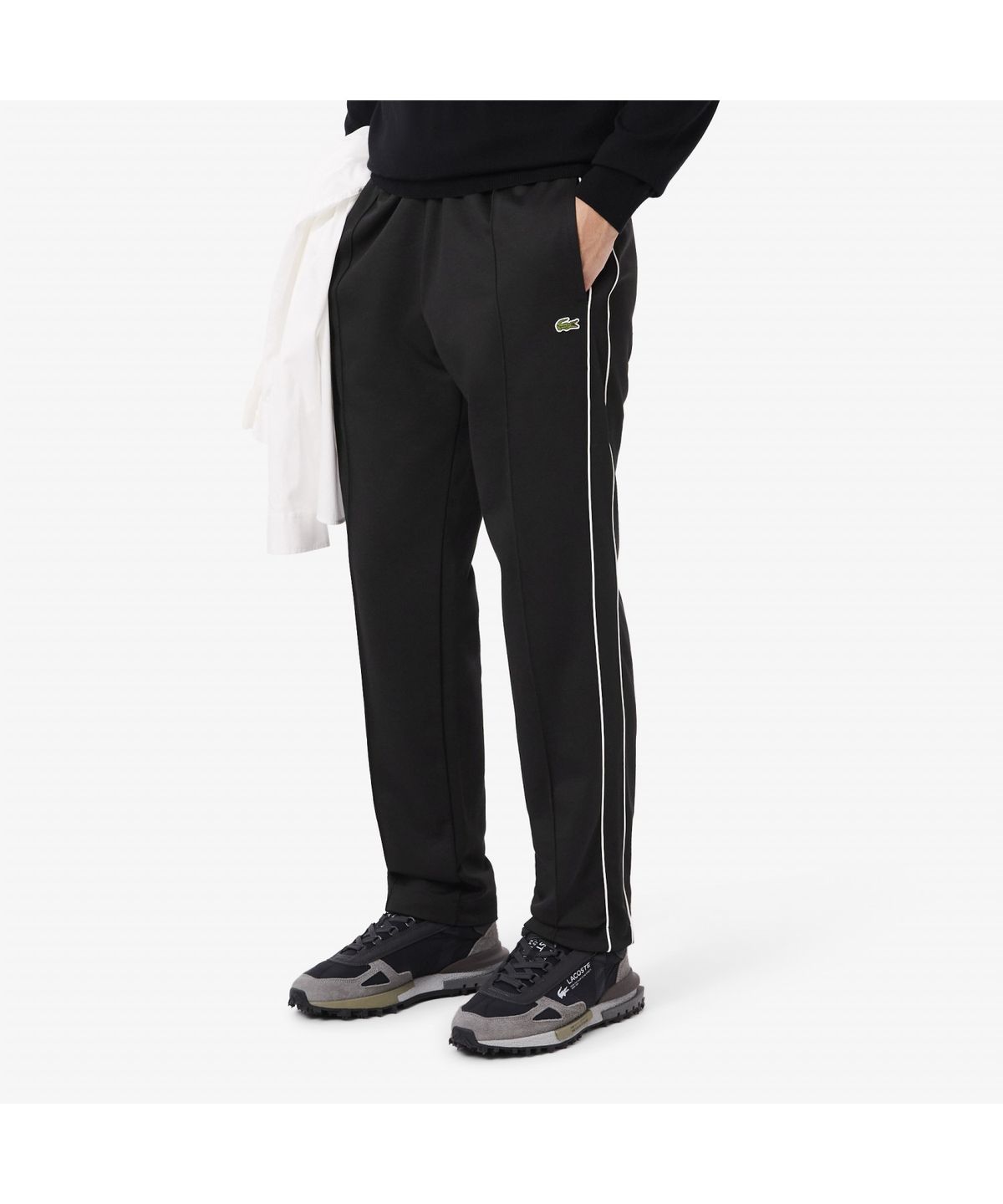 라코스테(LACOSTE) 남성 인터록 피케 트랙 팬츠 XH1412-55N 031