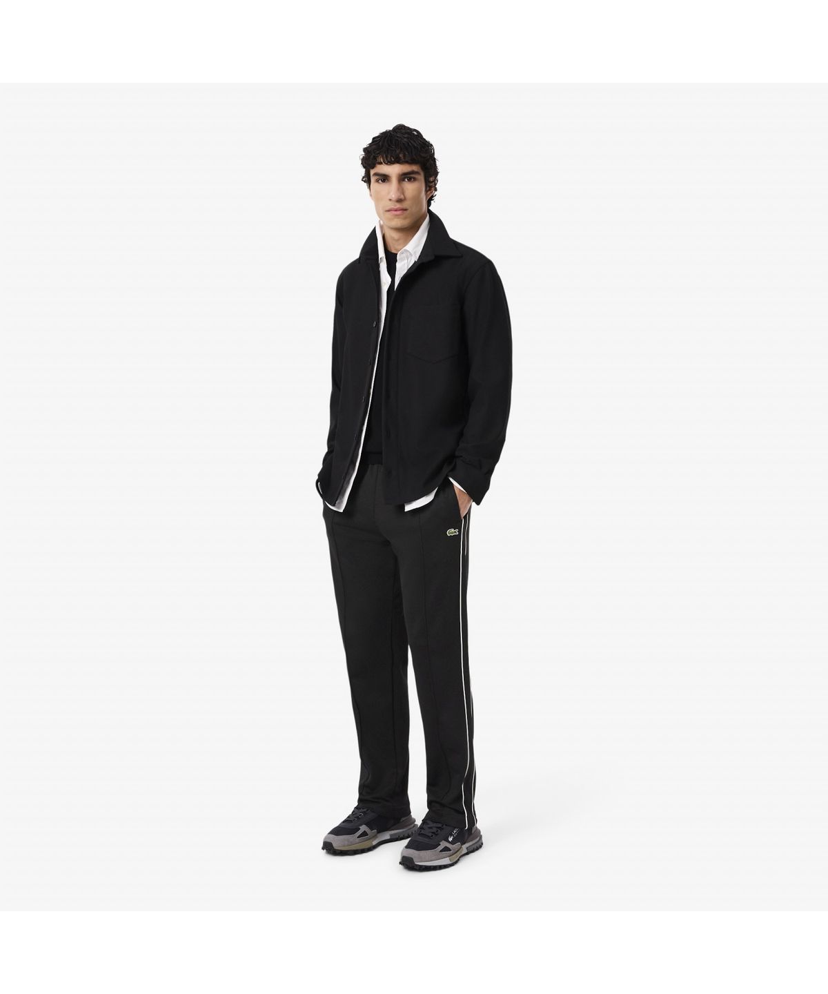라코스테(LACOSTE) 남성 인터록 피케 트랙 팬츠 XH1412-55N 031