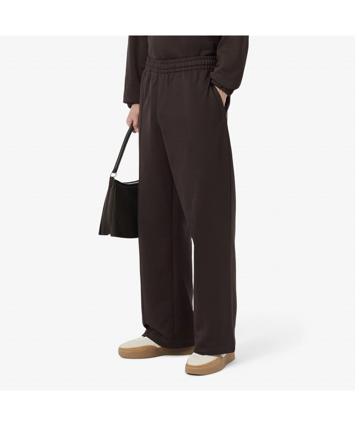 라코스테(LACOSTE) 남성 루즈핏 프렌치테리 스웻팬츠 XH5889-55N SKB