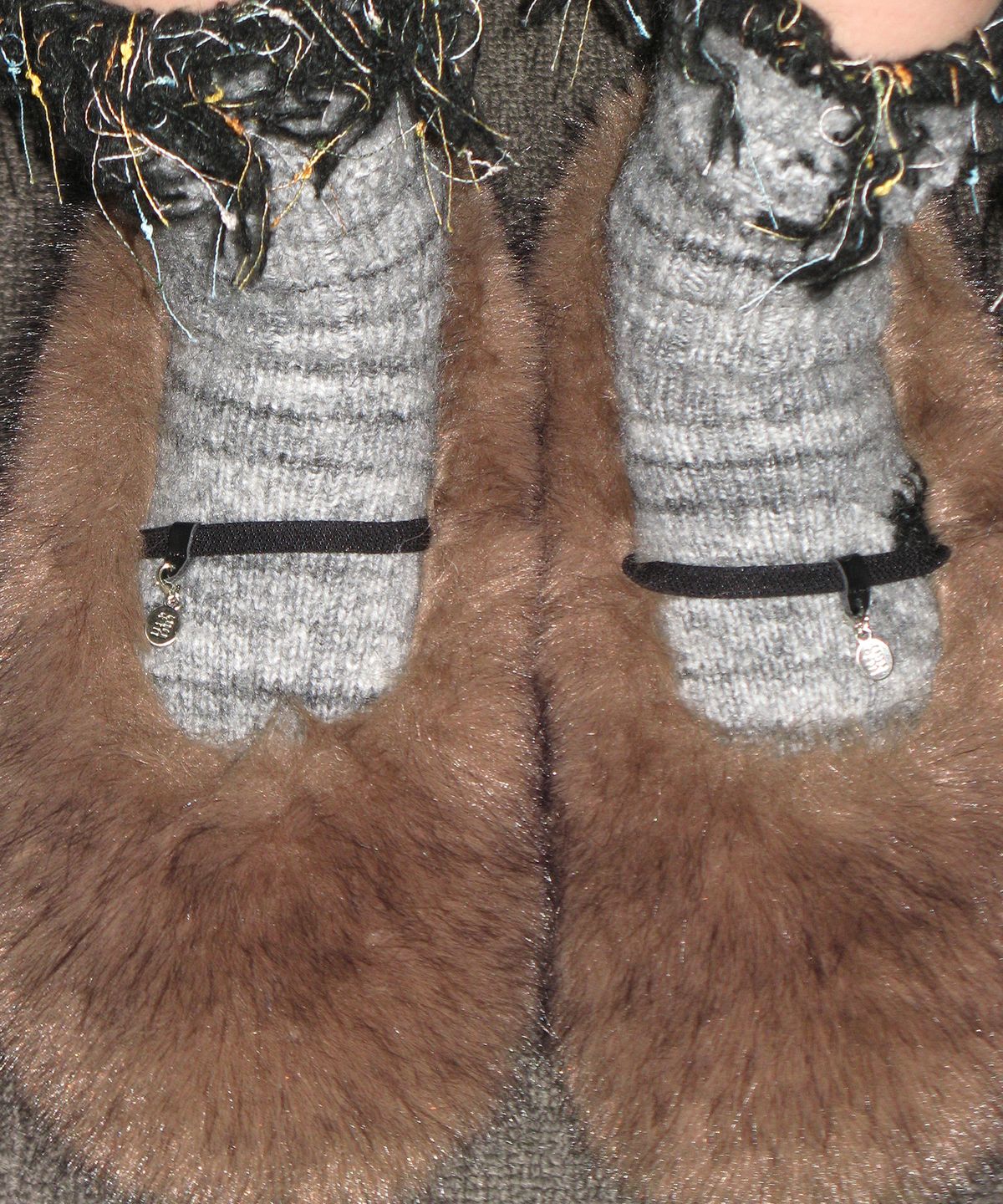 포기무디(FOGGY MOODY) Fur Baby 0013-2. Raccoon Flats - 2colors