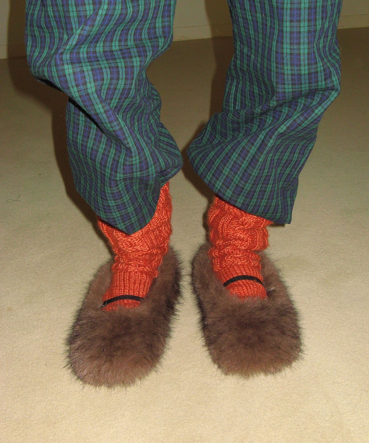 포기무디(FOGGY MOODY) Fur Baby 0013-2. Raccoon Flats - 2colors