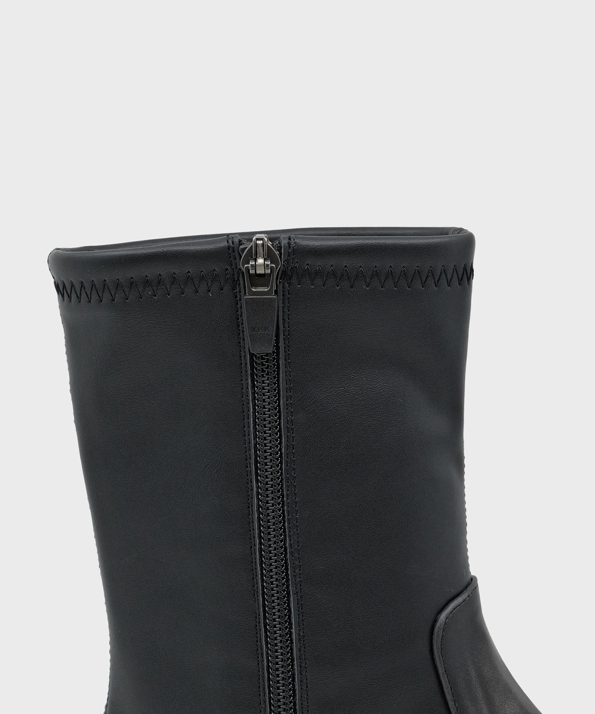 포기무디(FOGGY MOODY) Gloomy 0031. Spandex Ankle Boots - 2colors