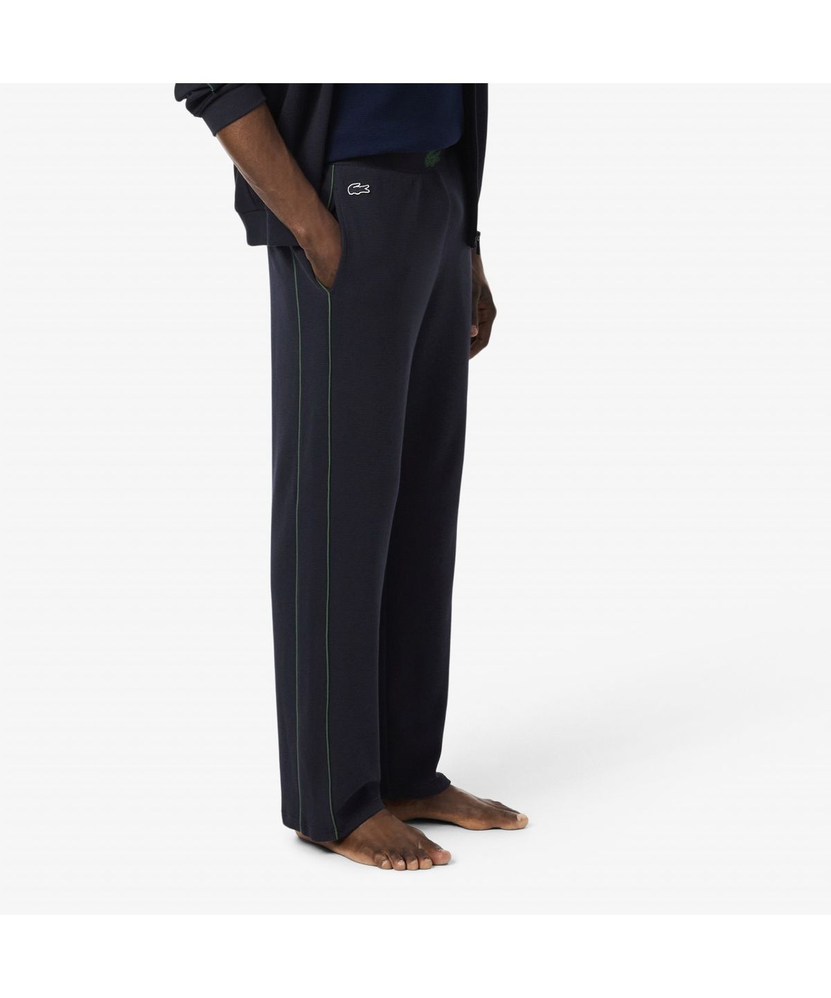 라코스테(LACOSTE) 남성 와플 저지 팬츠 3H0981-55N FW7