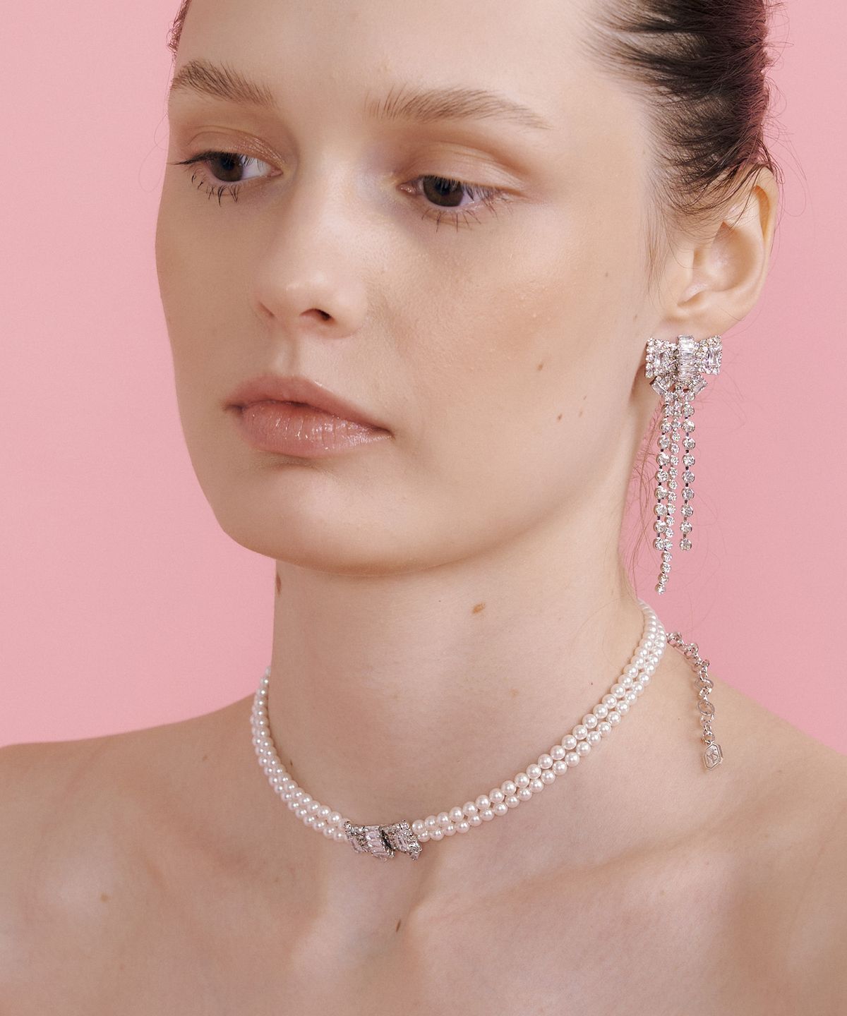마티아스(MATIAS) Mini pearl Choker