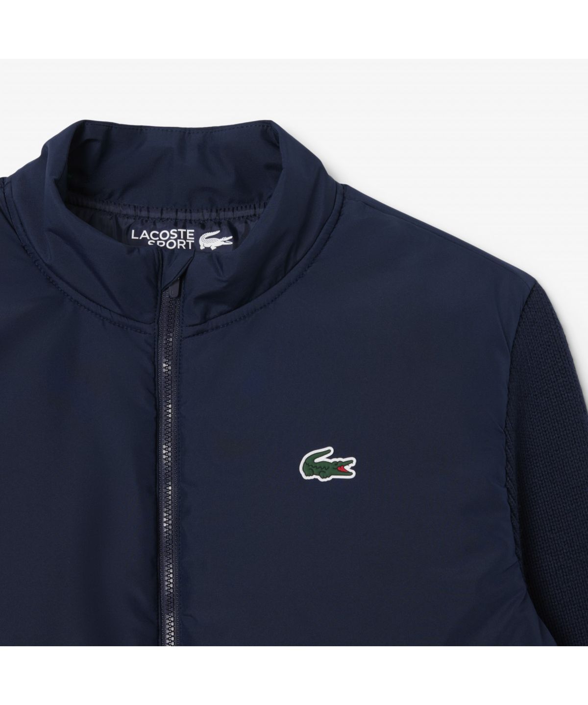 라코스테(LACOSTE) 여성 테니스 헤리티지 스웨터 하이브리드 블루종 BF4556-55N 166