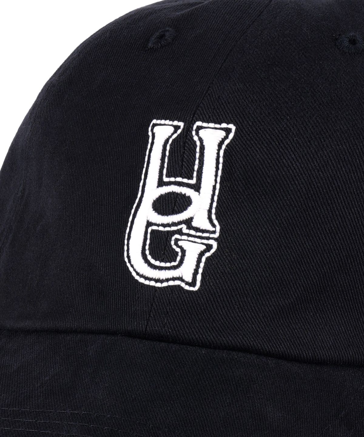 유니버스 가먼트(UNIVERSE GARMENT) 에센셜 로고 볼캡_BLACK