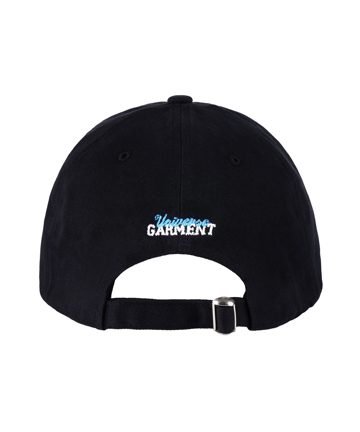 유니버스 가먼트(UNIVERSE GARMENT) 에센셜 로고 볼캡_BLACK