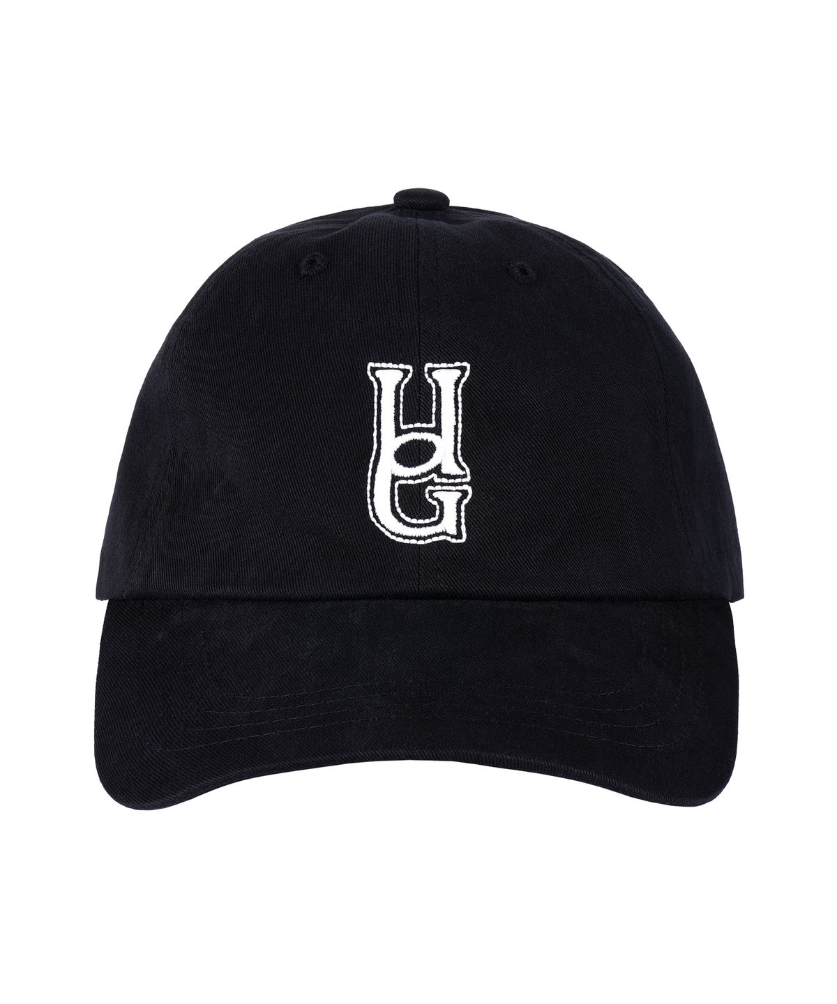 유니버스 가먼트(UNIVERSE GARMENT) 에센셜 로고 볼캡_BLACK