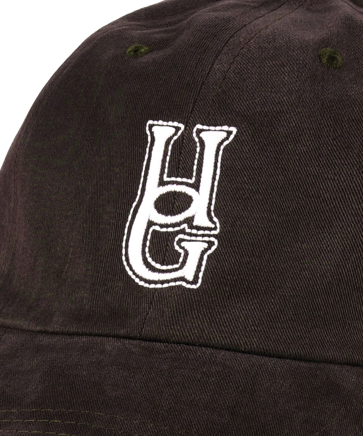 유니버스 가먼트(UNIVERSE GARMENT) 에센셜 로고 볼캡_BROWN