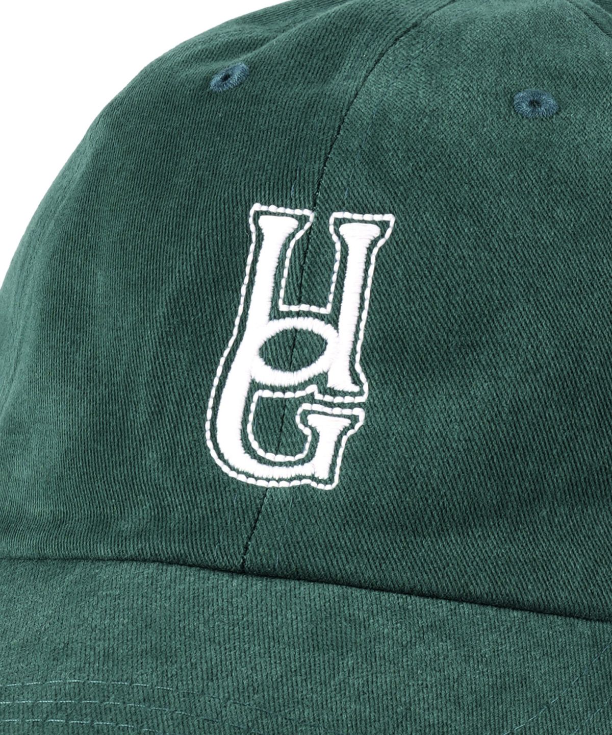 유니버스 가먼트(UNIVERSE GARMENT) 에센셜 로고 볼캡_GREEN