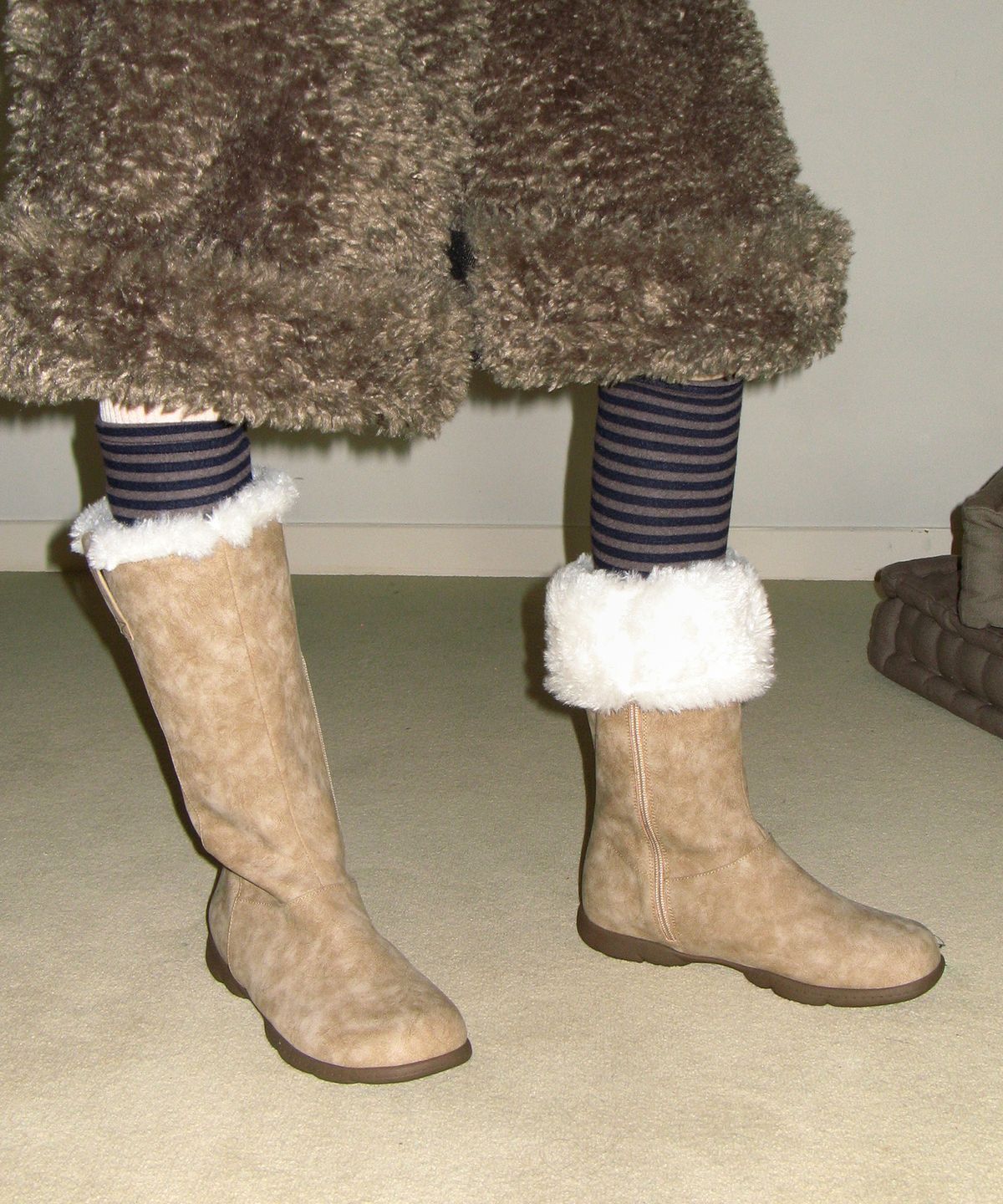 포기무디(FOGGY MOODY) Frost 0033. Basic Fur Boots - 3colors