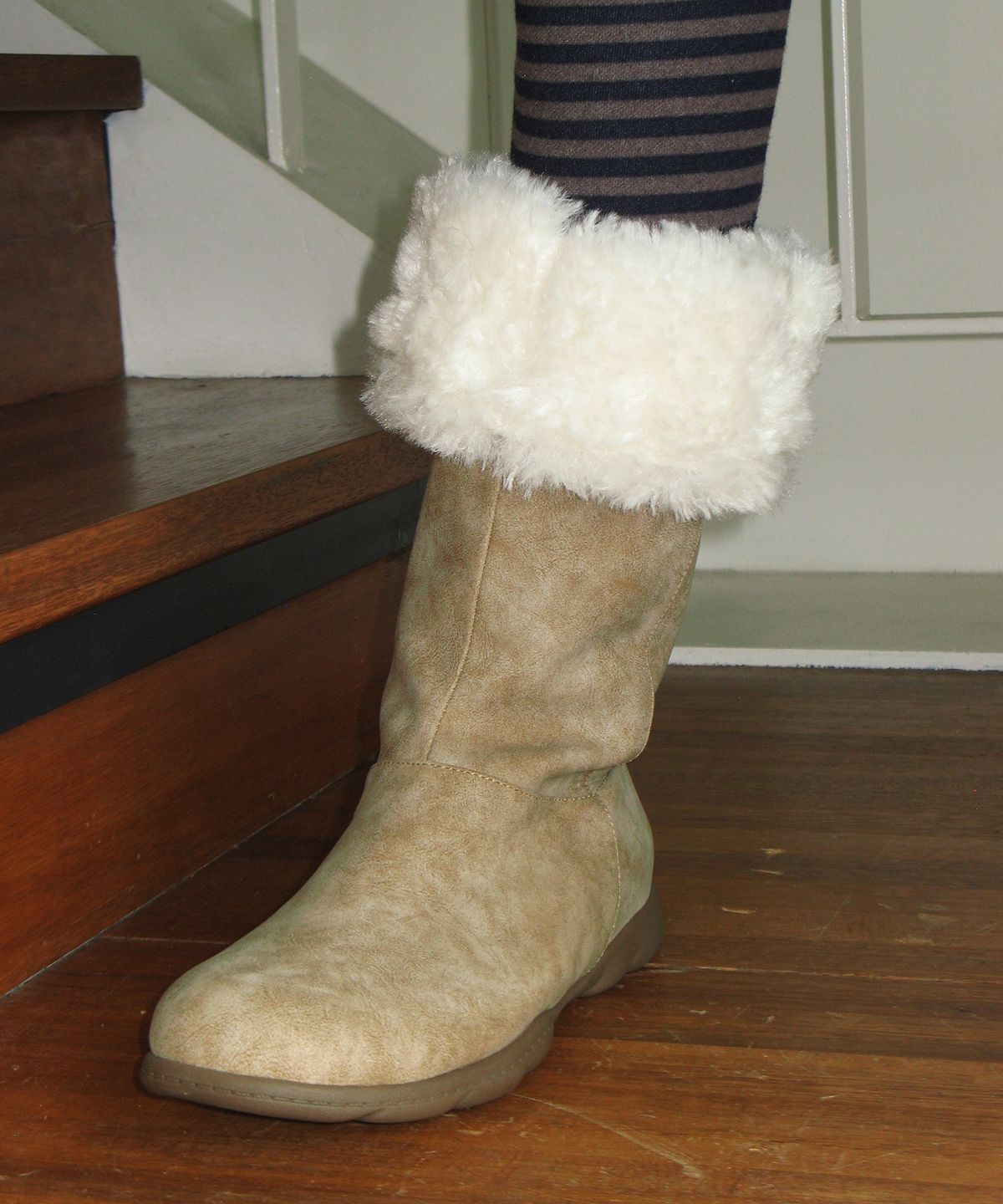 포기무디(FOGGY MOODY) Frost 0033. Basic Fur Boots - 3colors