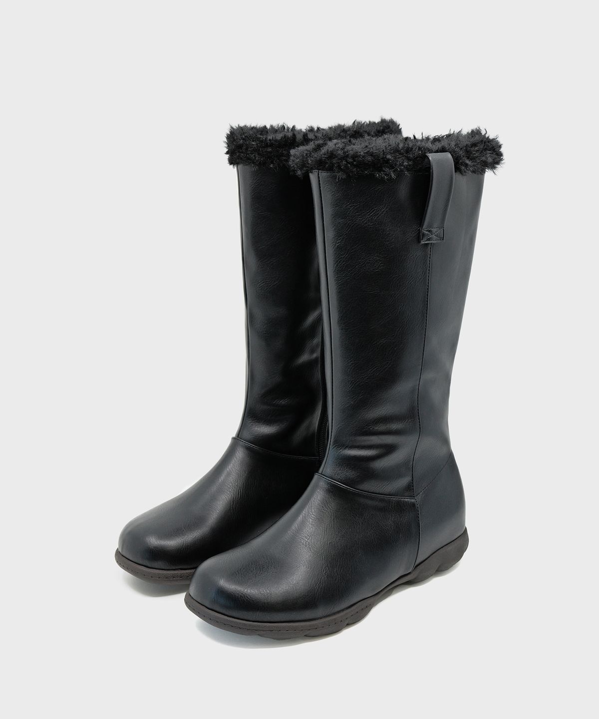 포기무디(FOGGY MOODY) Frost 0033. Basic Fur Boots - 3colors