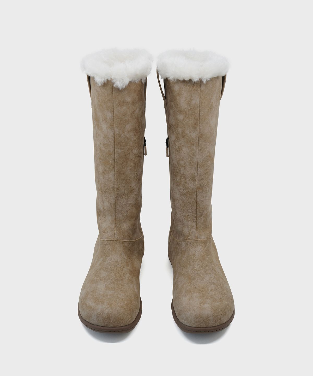 포기무디(FOGGY MOODY) Frost 0033. Basic Fur Boots - 3colors