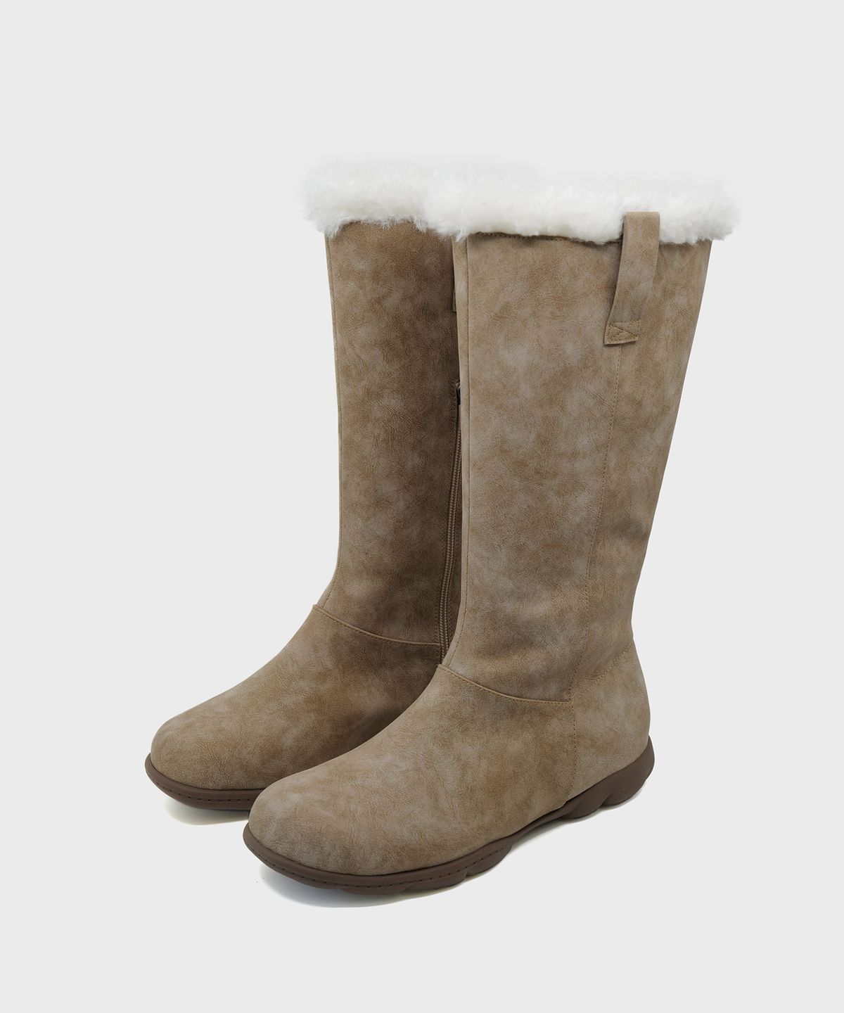 포기무디(FOGGY MOODY) Frost 0033. Basic Fur Boots - 3colors
