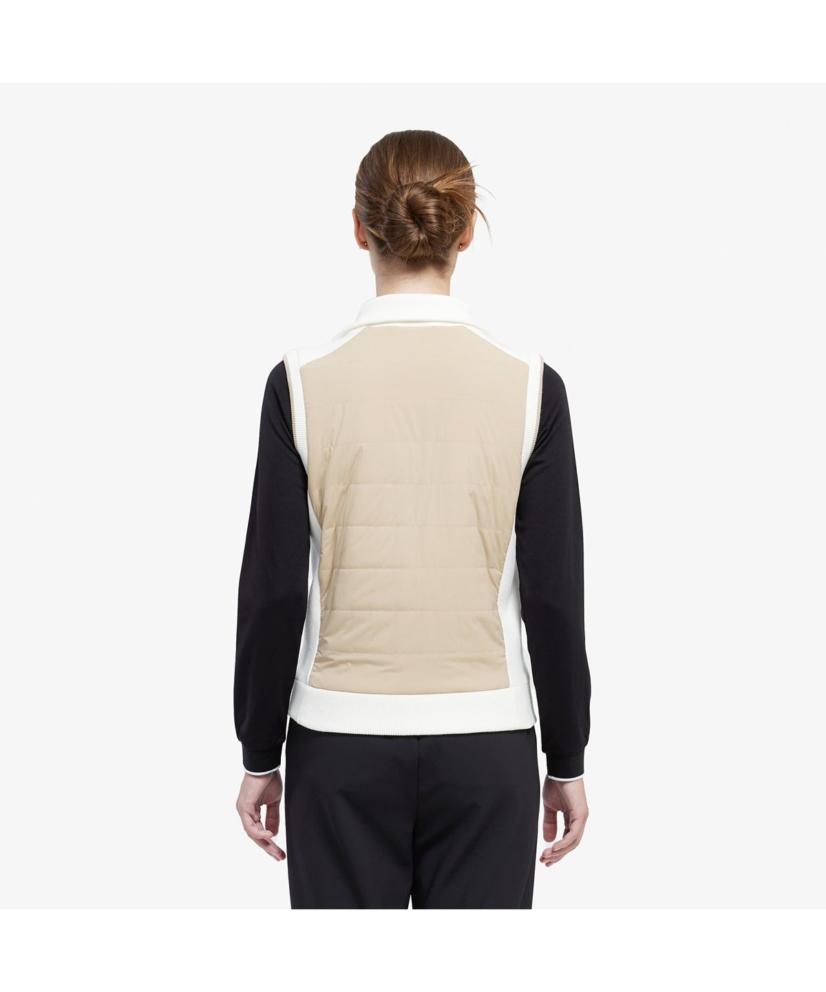 라코스테(LACOSTE) 여성 골프 패딩 스웨터 베스트 AF815E-55N 001
