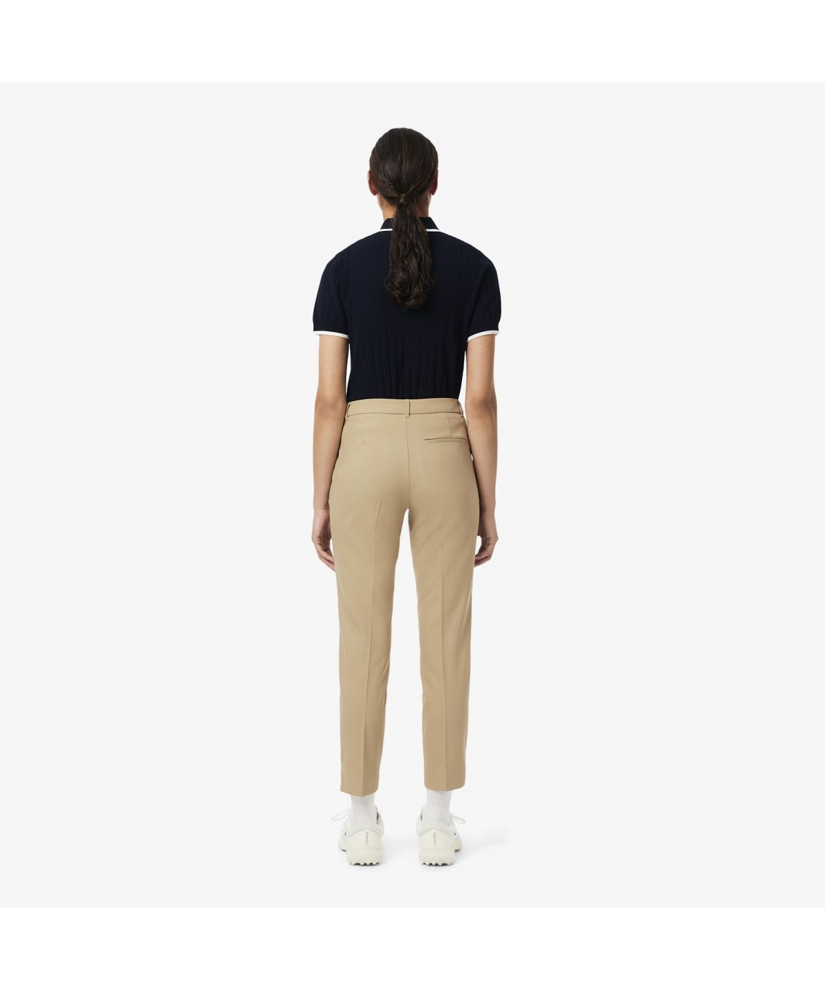 라코스테(LACOSTE) 여성 골프 밑단 슬릿 팬츠 HF4555-55N 02S