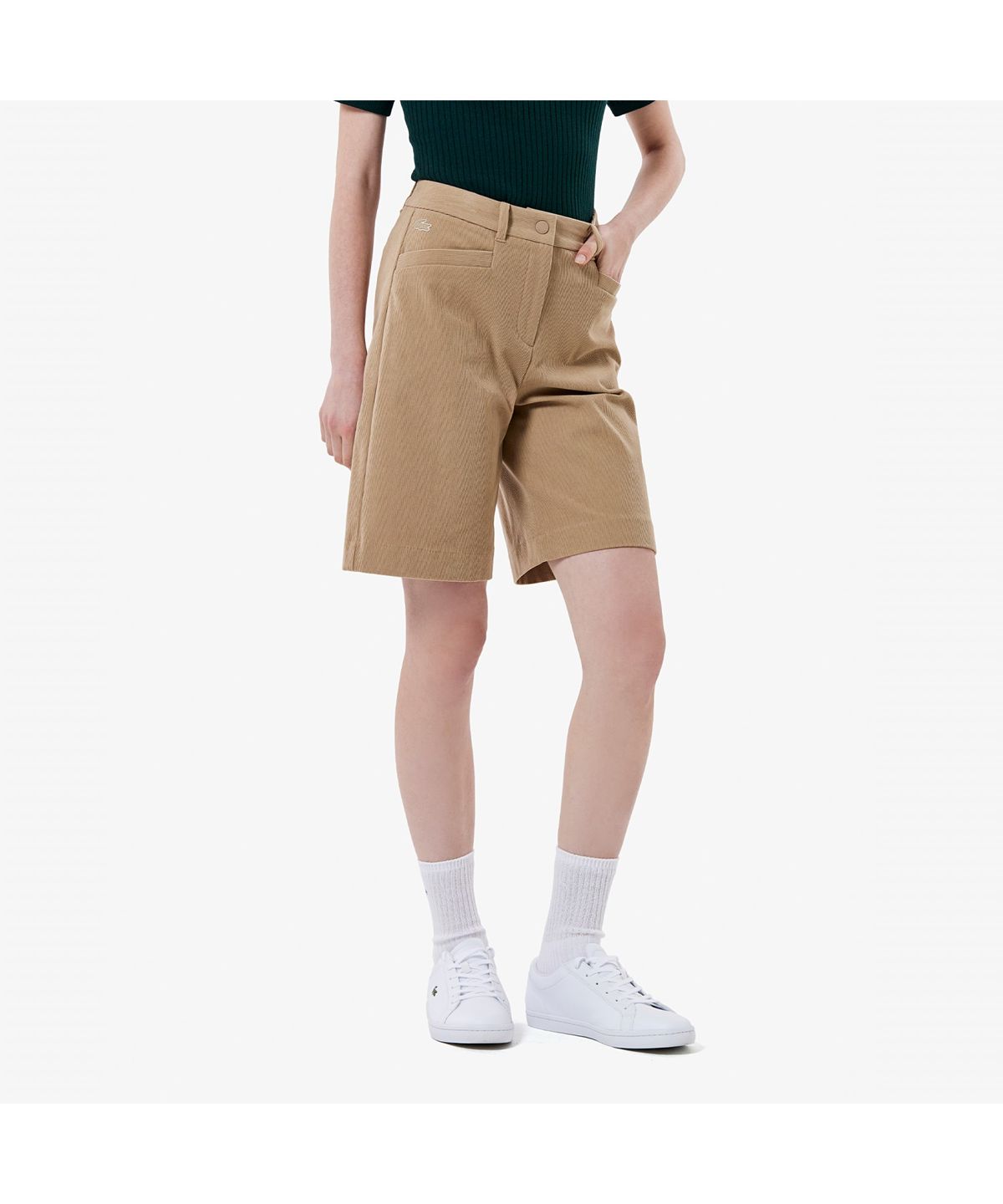 라코스테(LACOSTE) 여성 골프 버뮤다 팬츠 FF309E-55N 02S