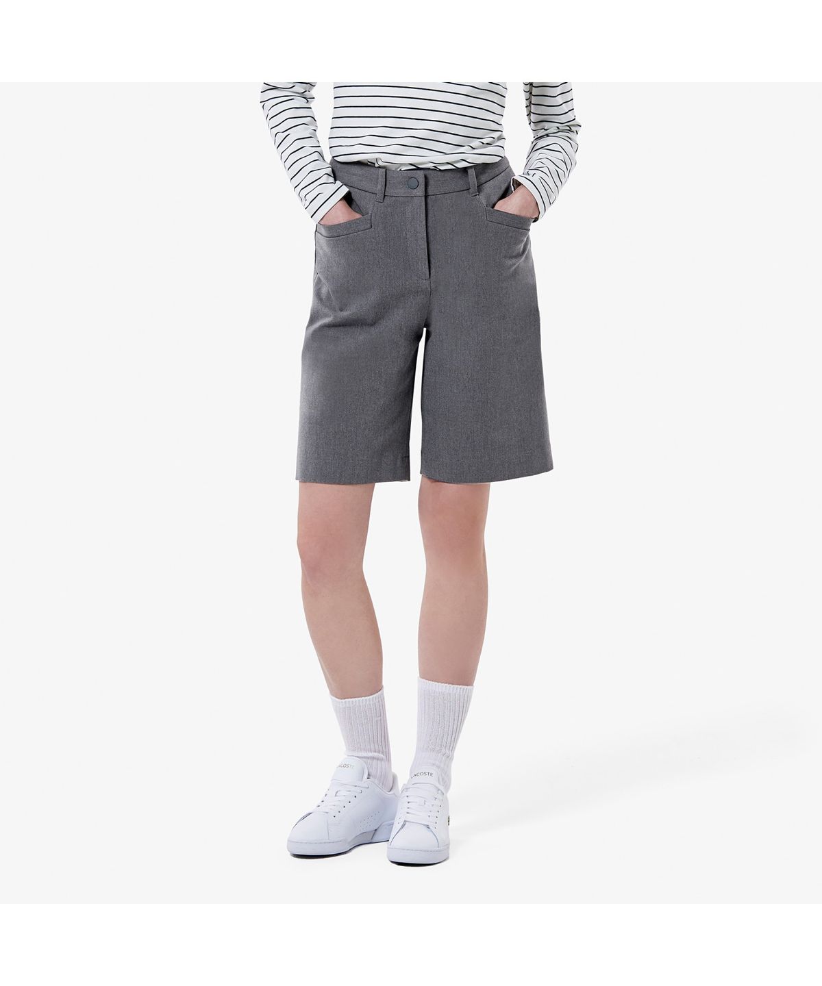 라코스테(LACOSTE) 여성 골프 버뮤다 팬츠 FF309E-55N 050