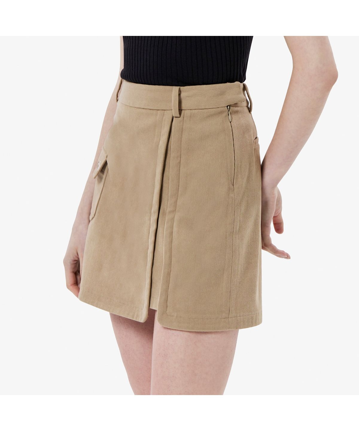 라코스테(LACOSTE) 여성 코듀로이 스커트 JF219E-55N 02S
