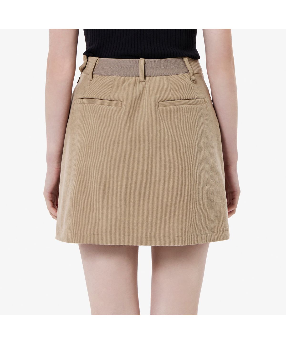 라코스테(LACOSTE) 여성 코듀로이 스커트 JF219E-55N 02S