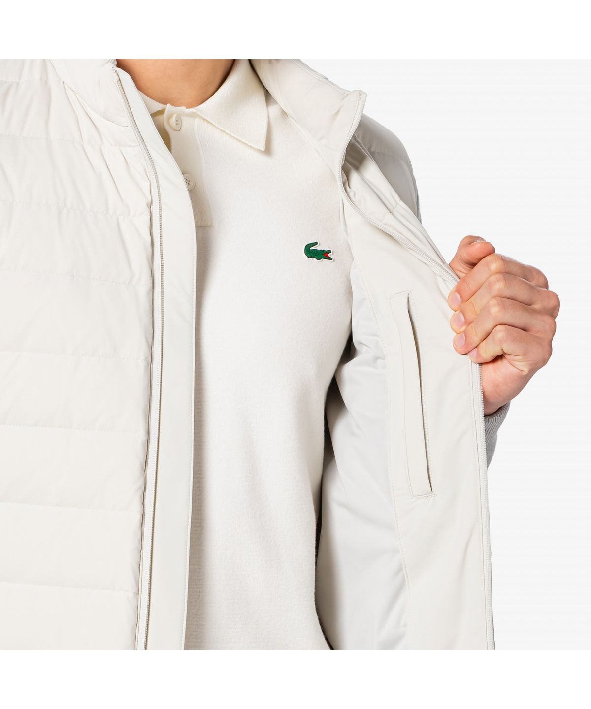 라코스테(LACOSTE) 남성 골프 스웨터 하이브리드 BH274E-55N CCA