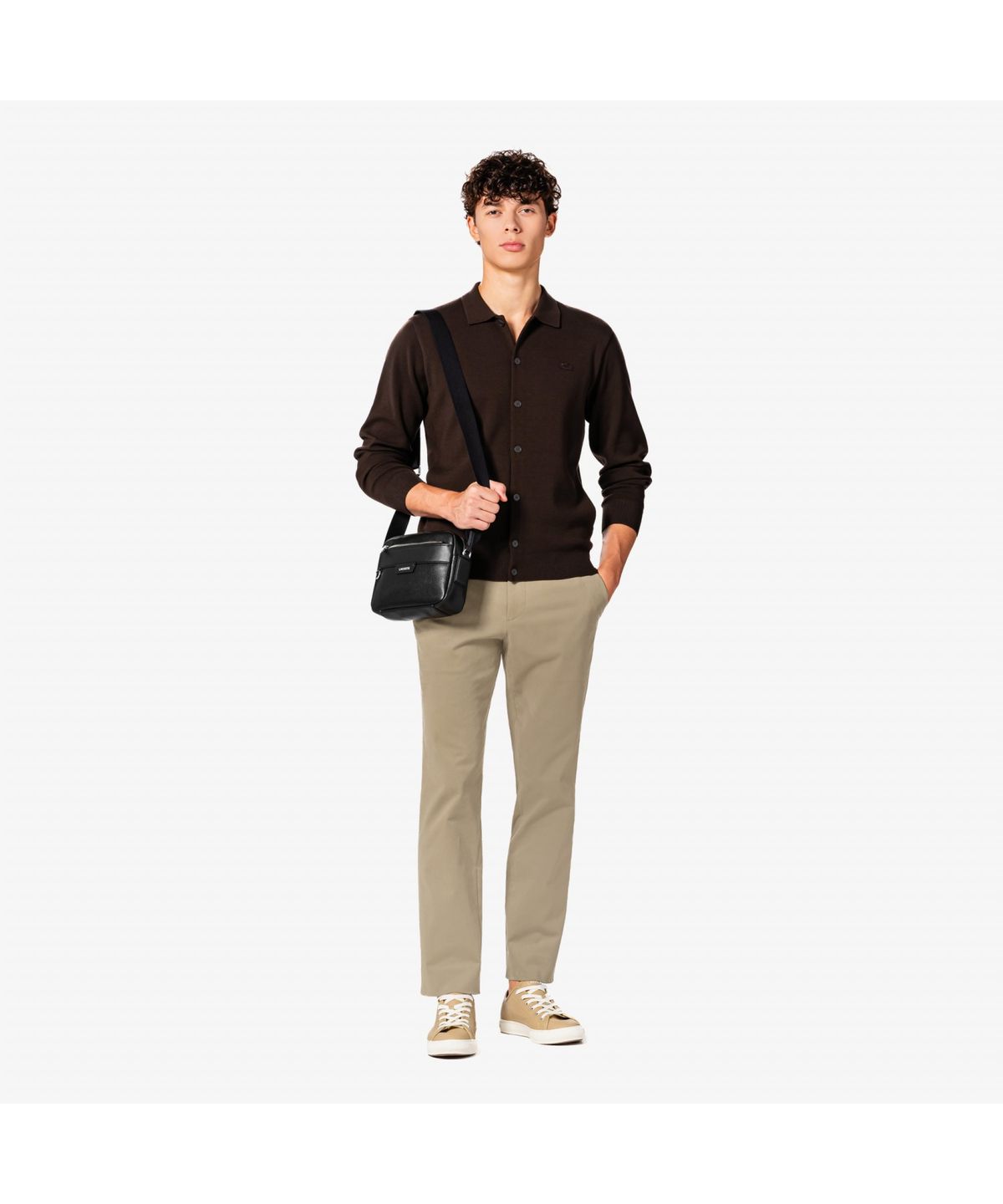 라코스테(LACOSTE) 남성 오시안 리포터백 NH5048O55N 000
