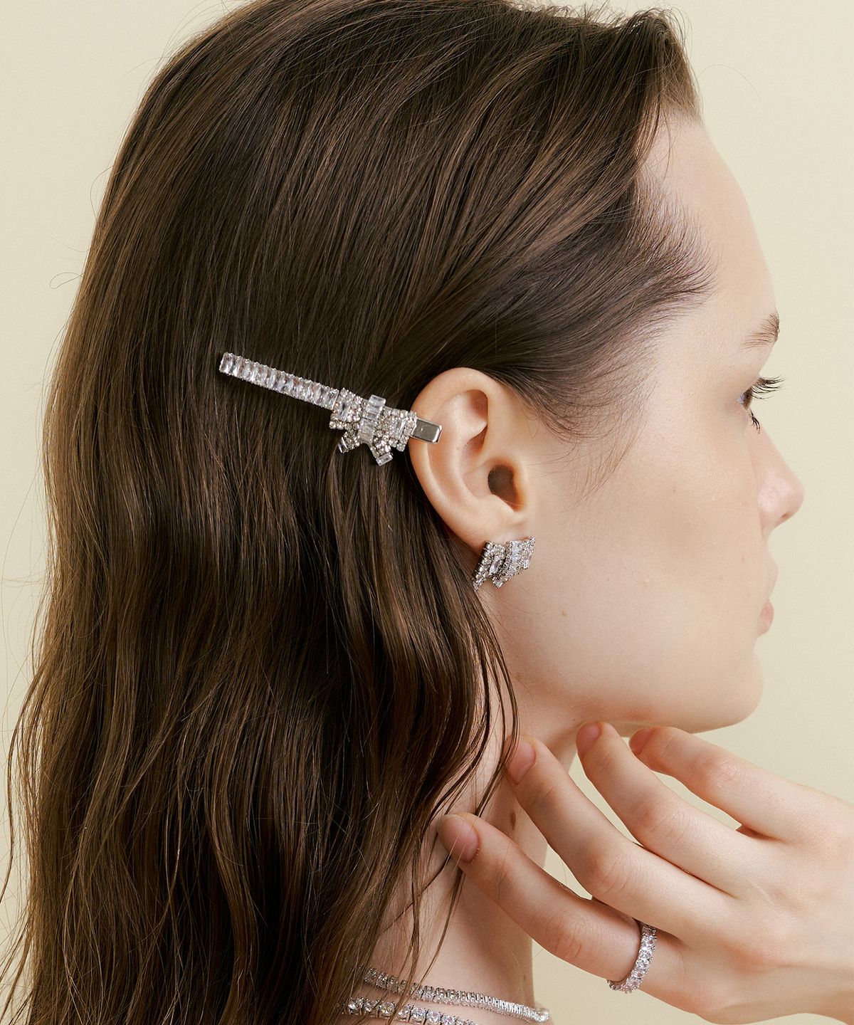 마티아스(MATIAS) Ribbon mini Hairpin