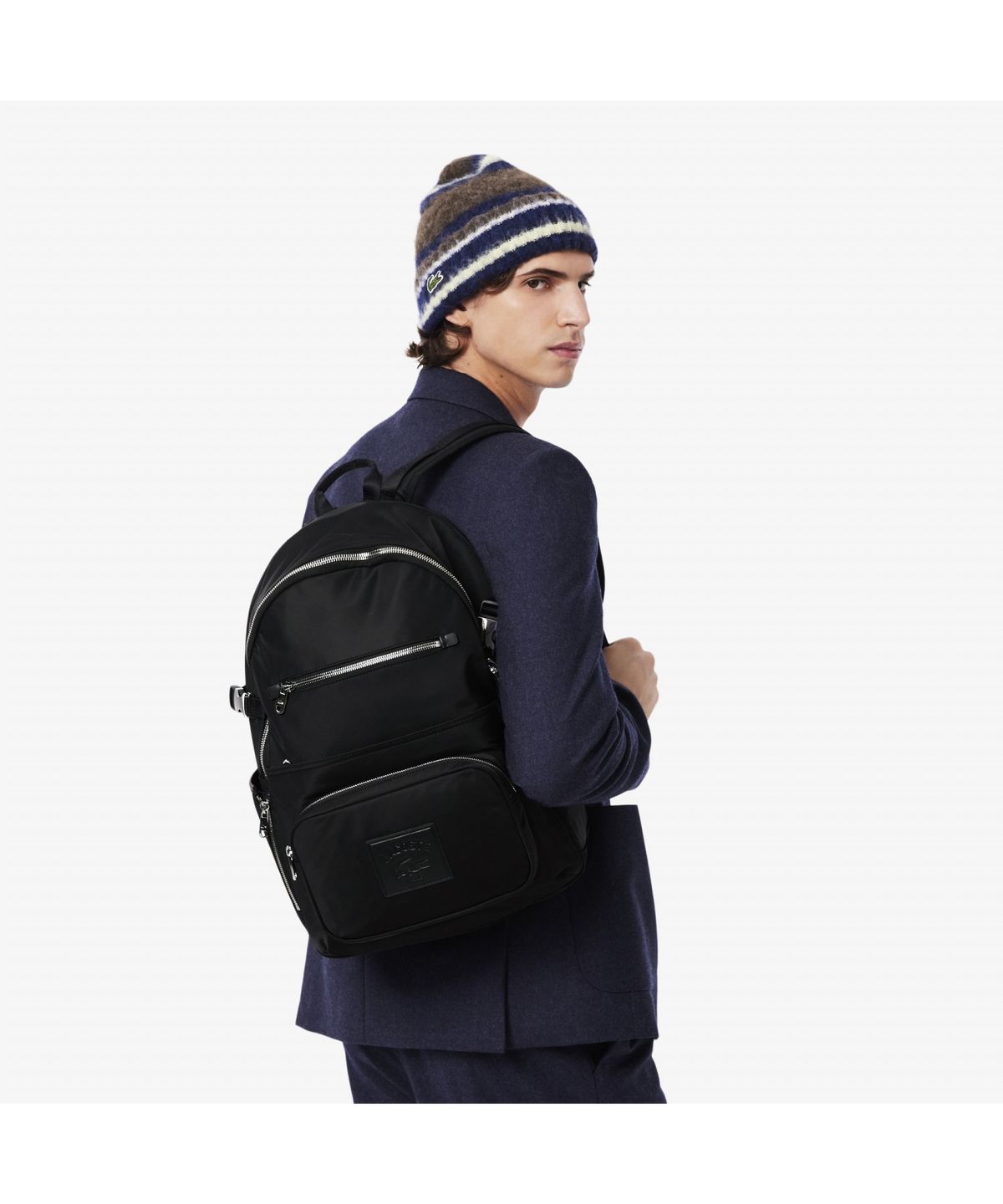 라코스테(LACOSTE) 남성 라코스테 클래식 백팩 NH5077I55N 000