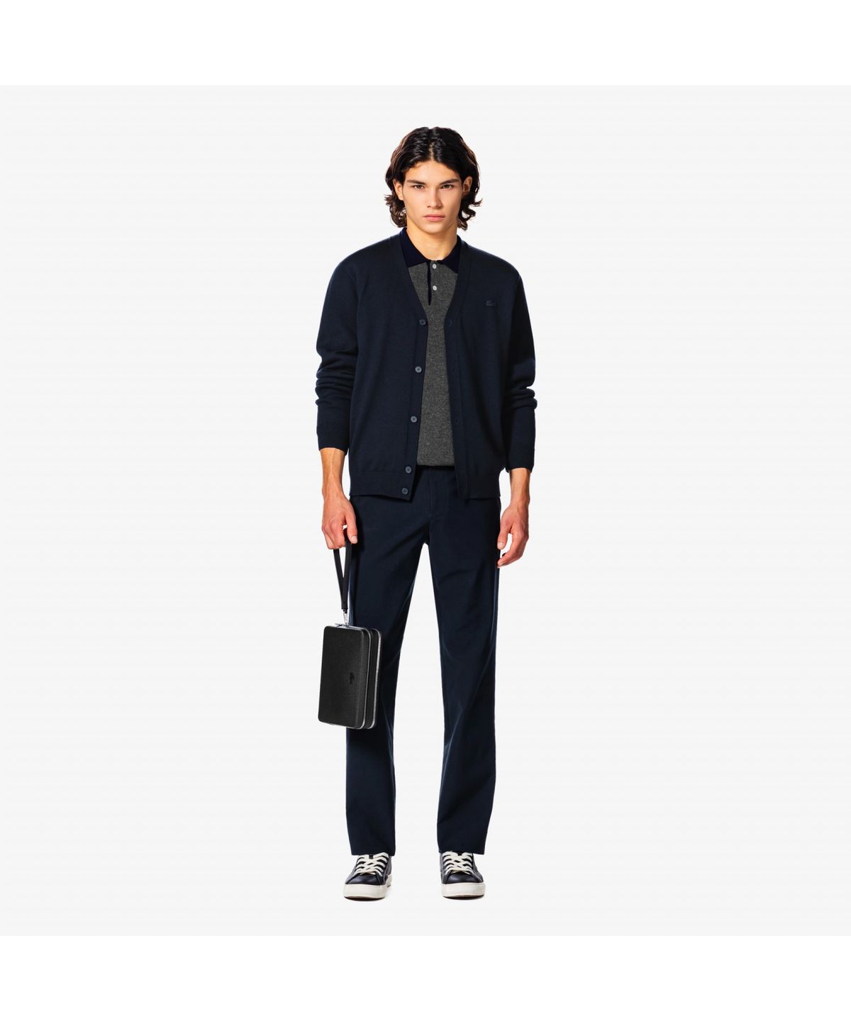 라코스테(LACOSTE) 남성 샨타코 클러치 NH2922C55N 000