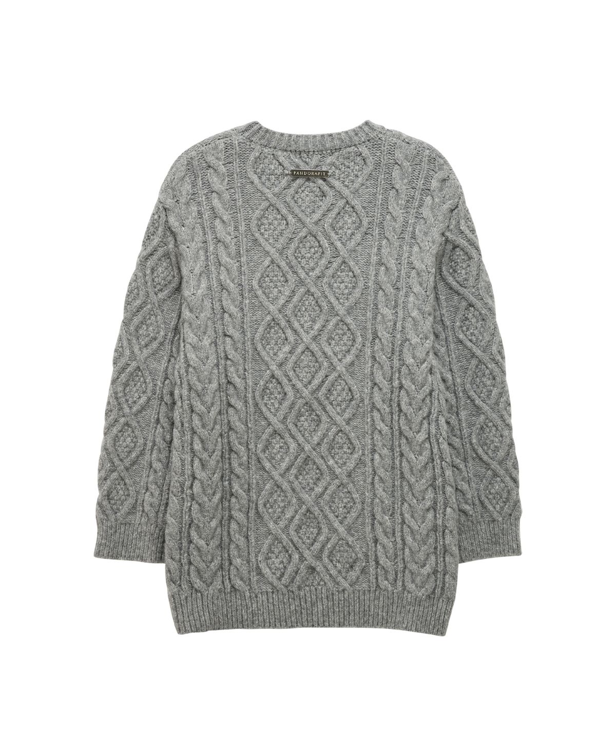 판도라핏(PANDORAFIT) Long Twist Knit OPS (melange gray)