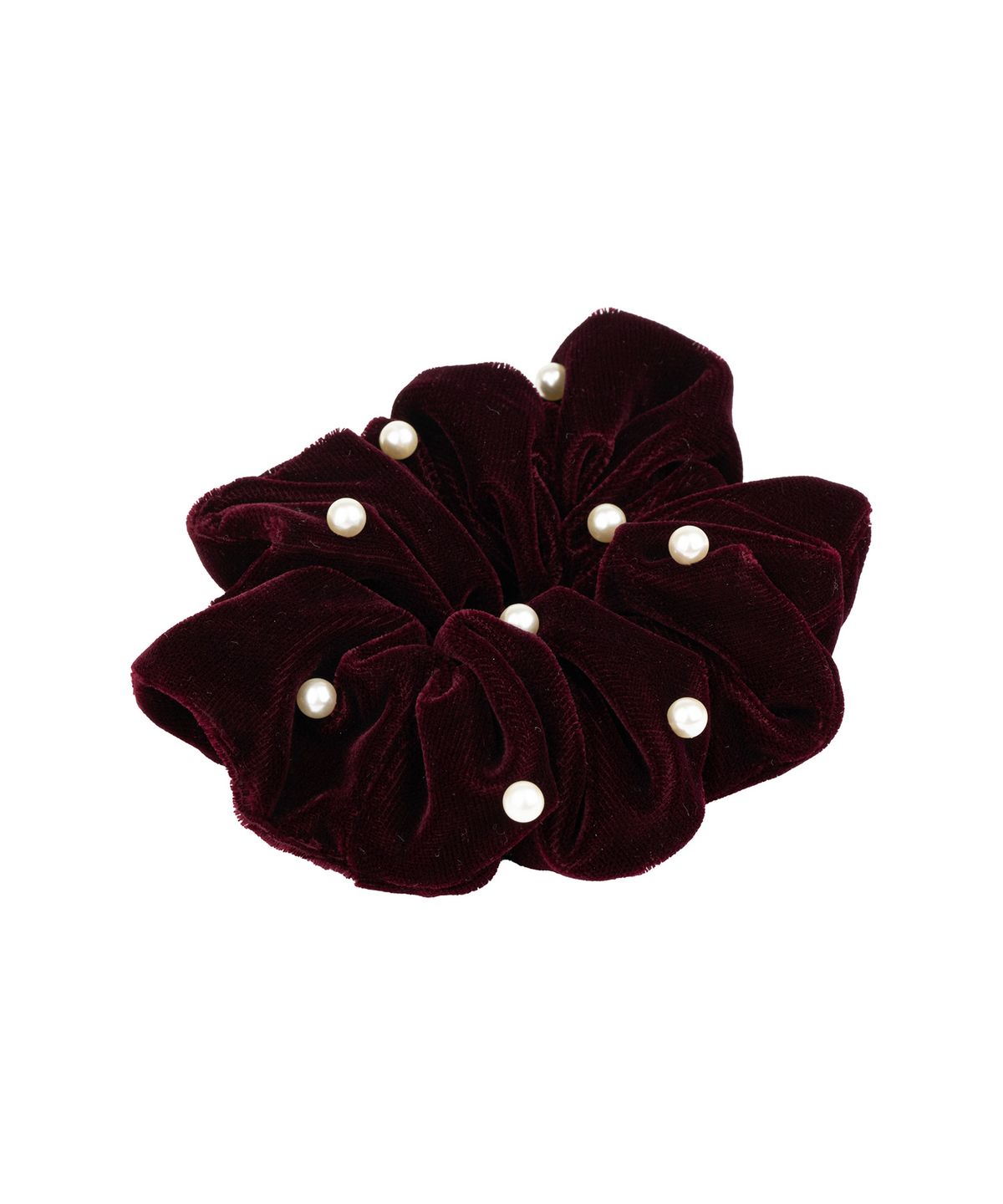 마티아스(MATIAS) Pearl Scrunchie (Wine)