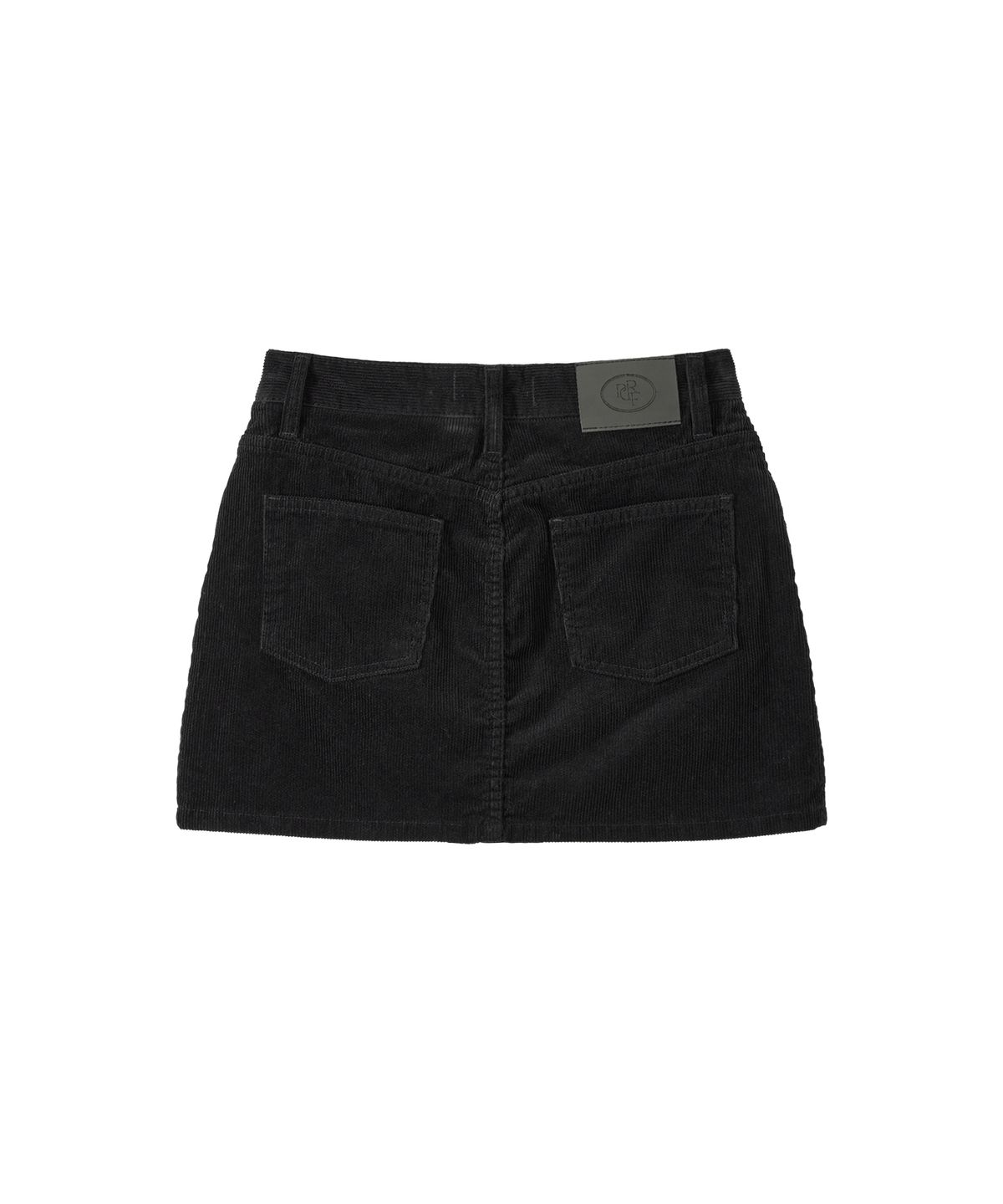 판도라핏(PANDORAFIT) Cott Ribbed Skirt (black)
