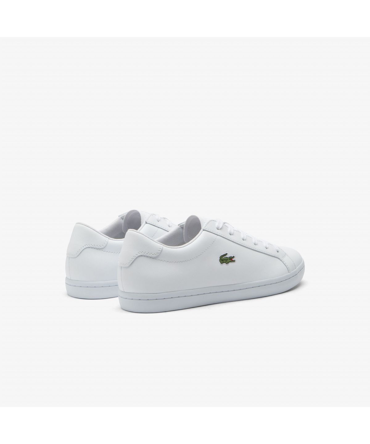 라코스테(LACOSTE) 남성 Straightset 2.0 레더 스니커즈 RZ0178M55N 21G