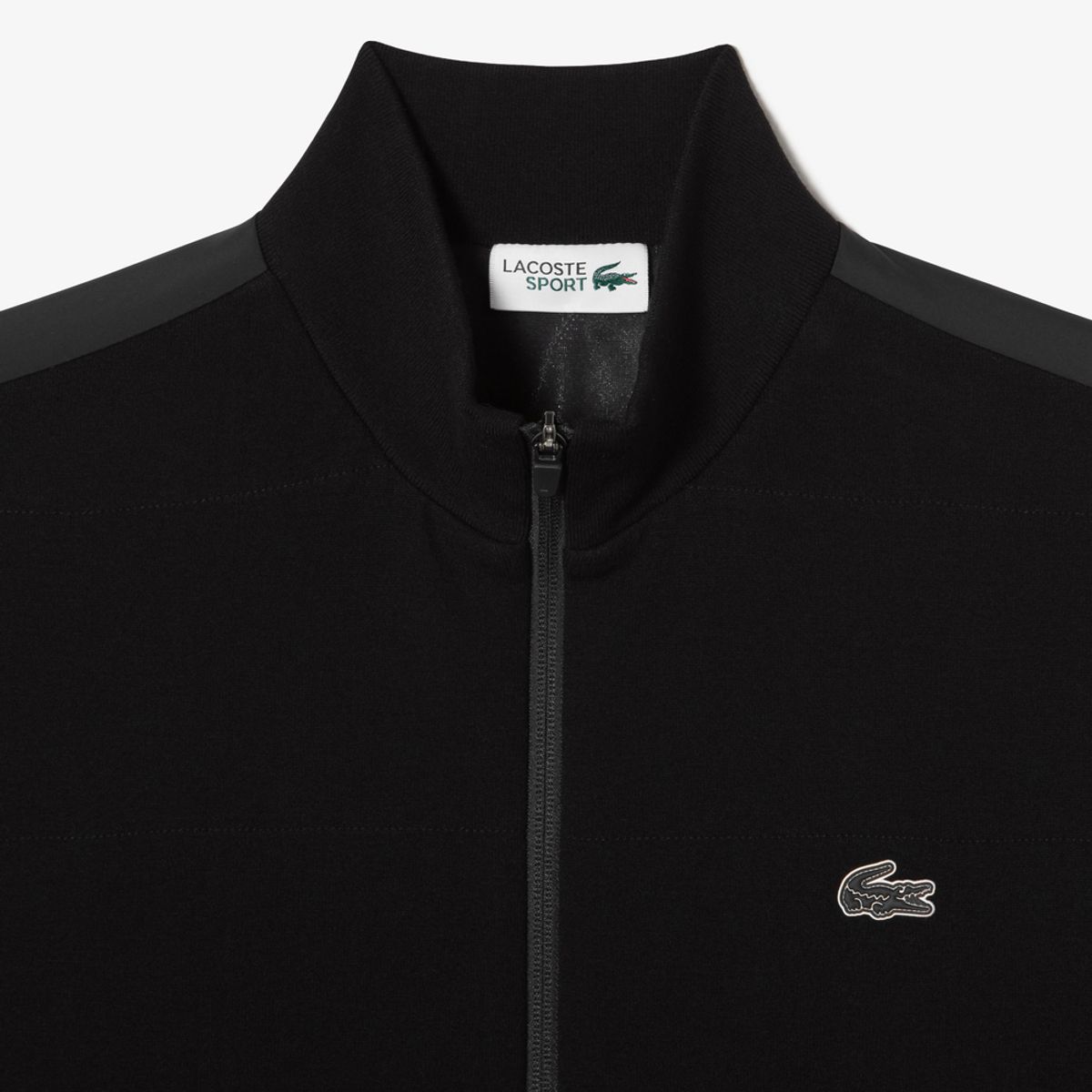 라코스테(LACOSTE) 남성 골프 팁핑 하이브리드 풀집업 스웨터 AH922E-55N 031