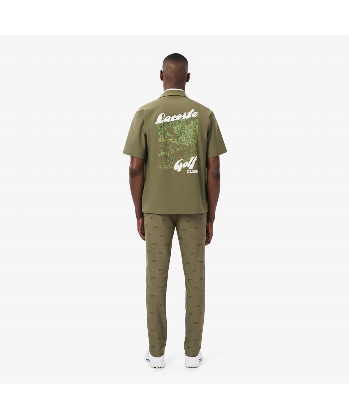 라코스테(LACOSTE) 남성 골프 테이퍼드 치노 팬츠 HH0921-55N E9F