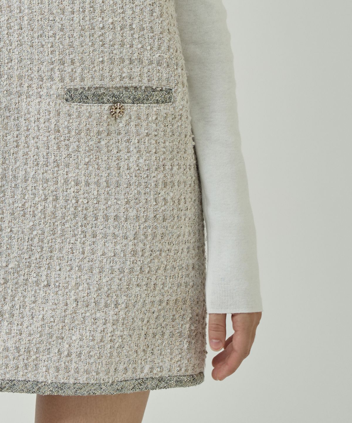 라피네아뜰리에(RAFFINE ATELIER) 리파인 트위드 원피스