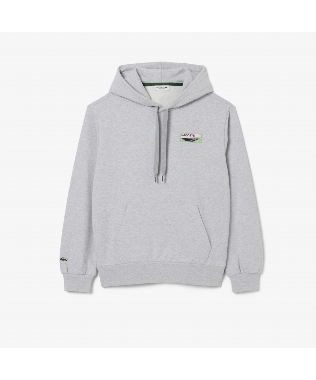 라코스테(LACOSTE) 여성 테니스 코트 패치 후드 스웻셔츠 SF6189-55N CCA